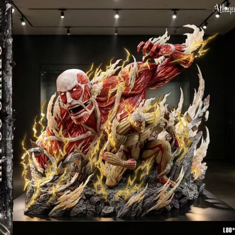 Jiangxing Studio Armored Colossal Titan Resin Statue