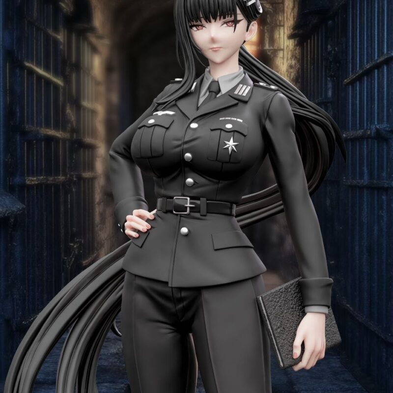 BBSD Studio Female Officer Resin Statue