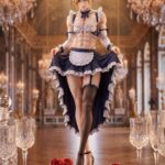 Scarlet Studio Maid Cloud Resin Statue