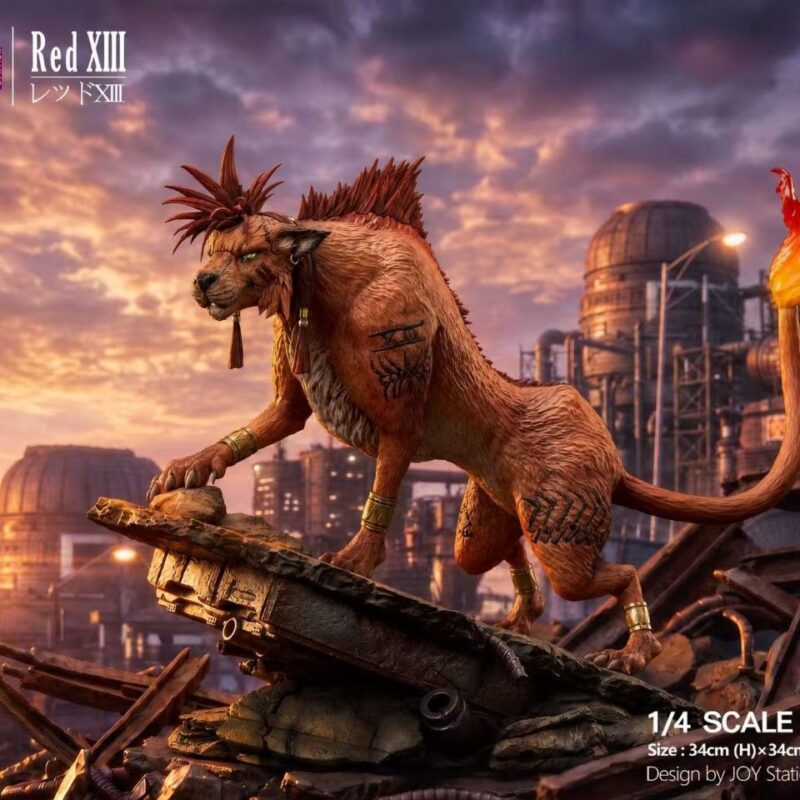 Joy Station Red XIII Final Fantasy VII Resin Statue