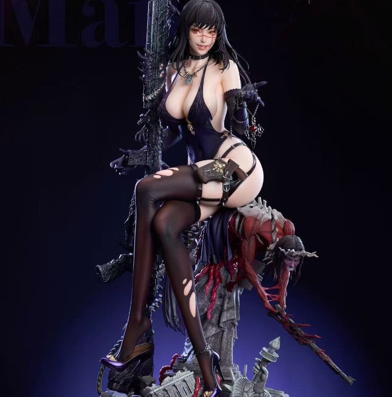 Flame Studio Miss War Resin Statue