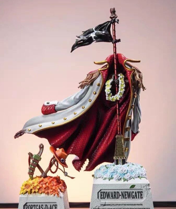 Passion Studio Whitebeard and Ace Resin Statue