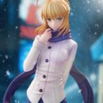 QuietArt Saber Artoria Pendragon Winter Night Resin Statue