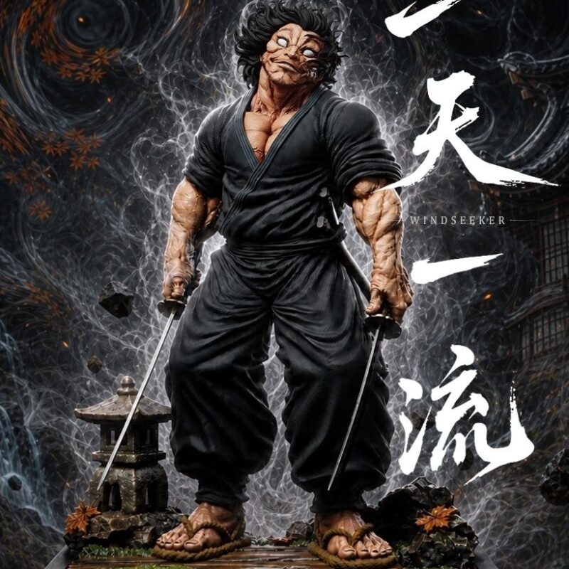 Windseeker Studio Miyamoto Musashi Baki Resin Statue