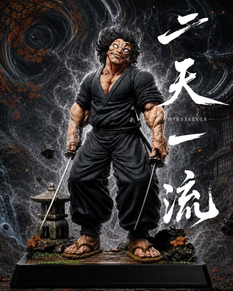 Windseeker Studio Miyamoto Musashi Baki Resin Statue